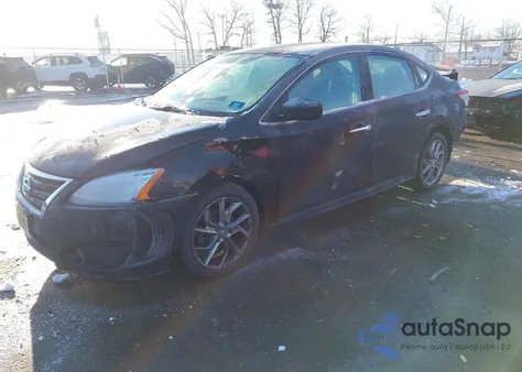 2013 Nissan Sentra Sr z USA, uszkodzony, nr VIN 3N1AB7AP8DL757436